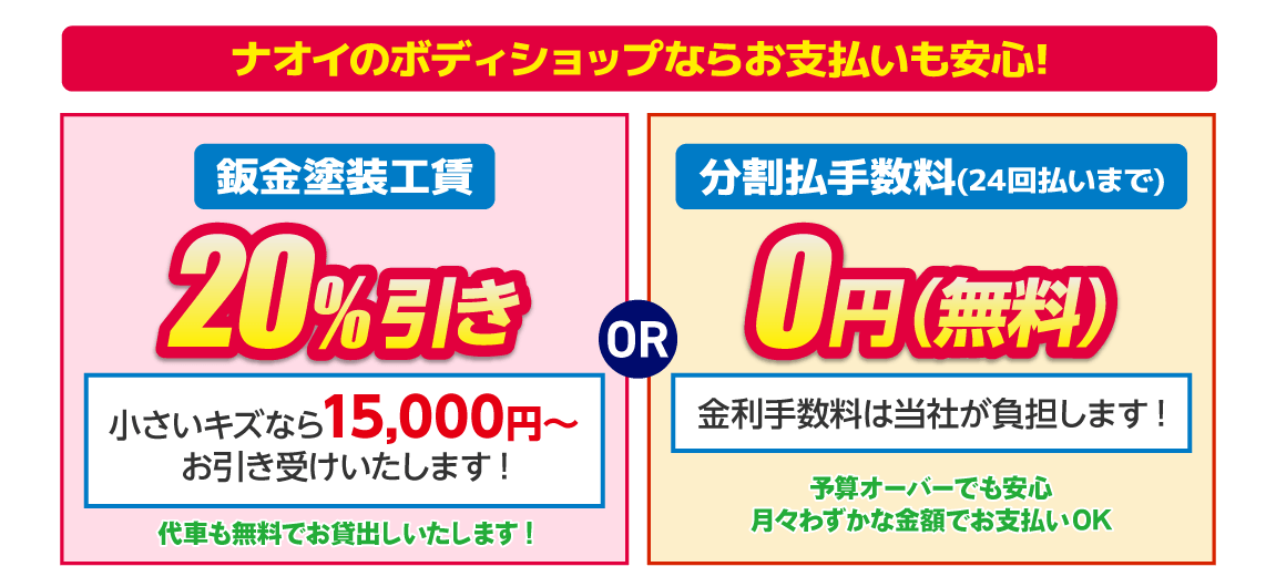 かすみがうら市、土浦市のキズヘコミ修理はボディショップ 土浦中貫店におまかせください。